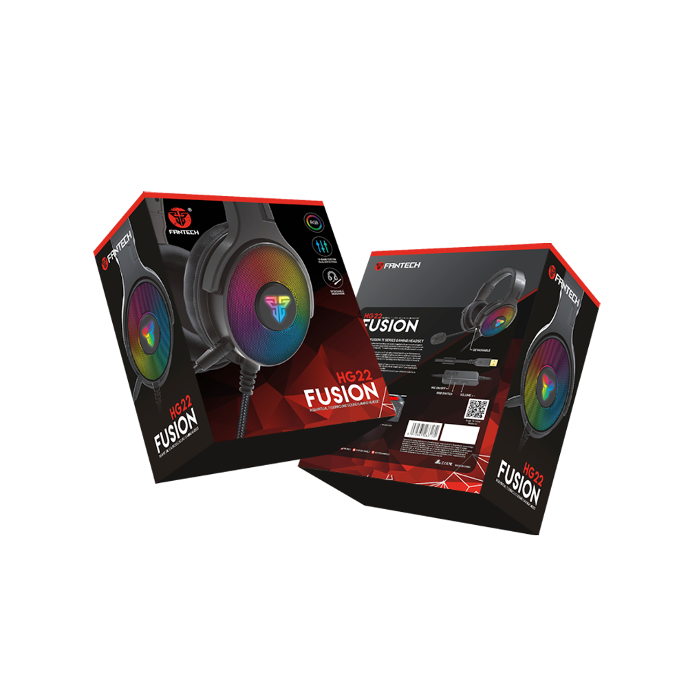 Audifonos Gamer Fantech Fusion HG22 USB 7.1-5