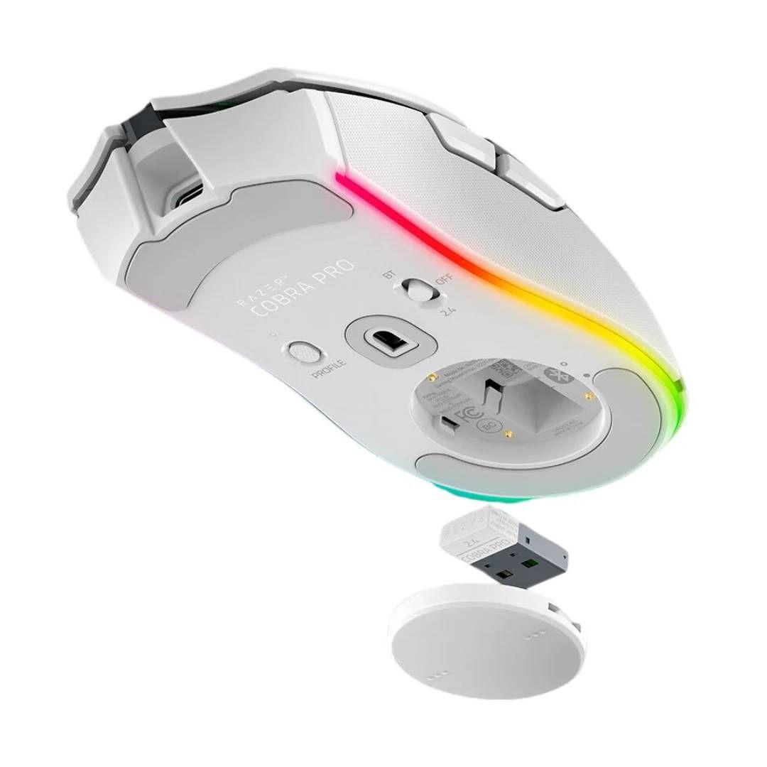 Mouse Razer Cobra Pro RGB White, 30.000 DPI-2