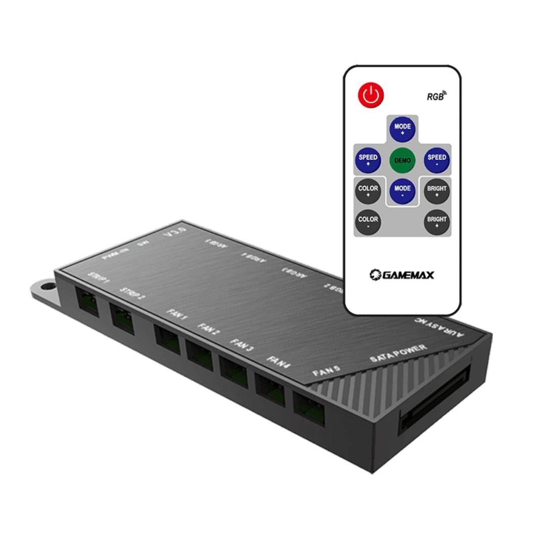 Hub Controlador Gamemax V3.0 PWM+ARGB-0