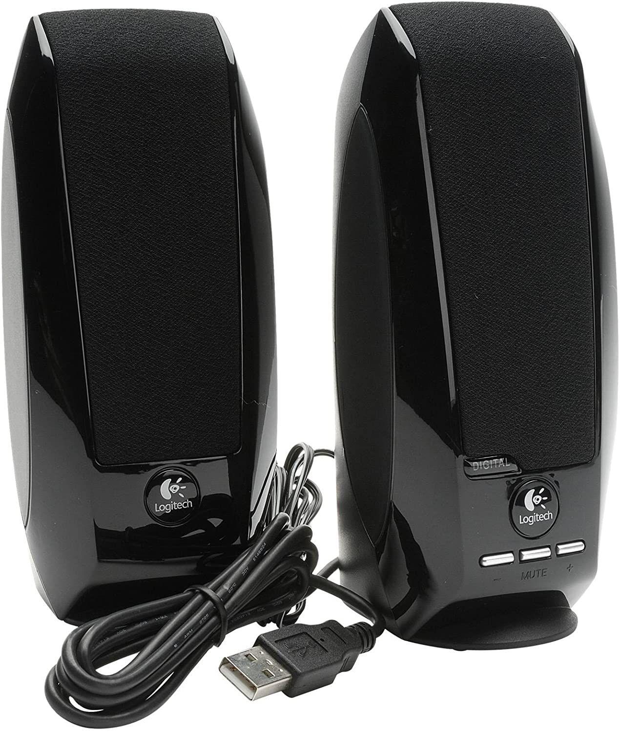 Parlantes Logitech S150 USB/3.5mm Audio 2.0 con controles-3