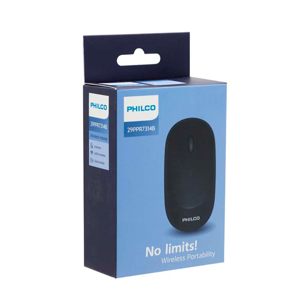 Mouse Gamer Philco Inalambrico SPK7314 Negro-3