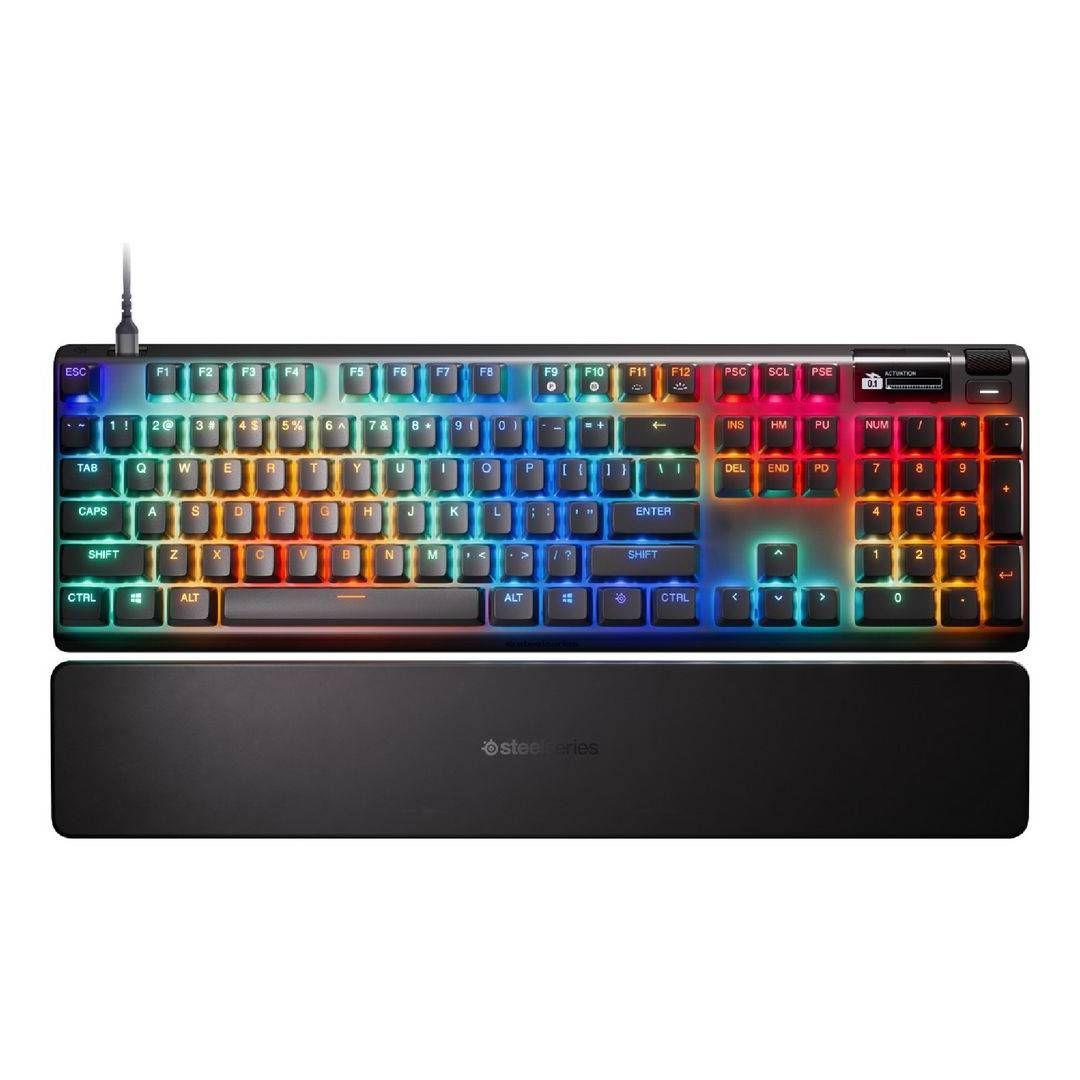 Teclado Gamer Steelseries Apex Pro Gen 3, Sw. Magneticos-1