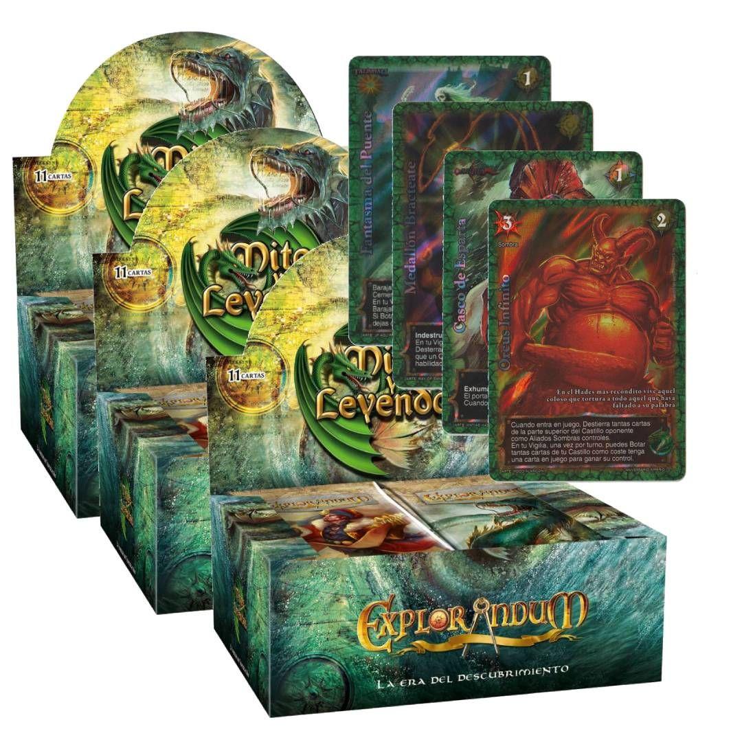 X3 Display 24 Sobres Edicion Explorandum Myl-0