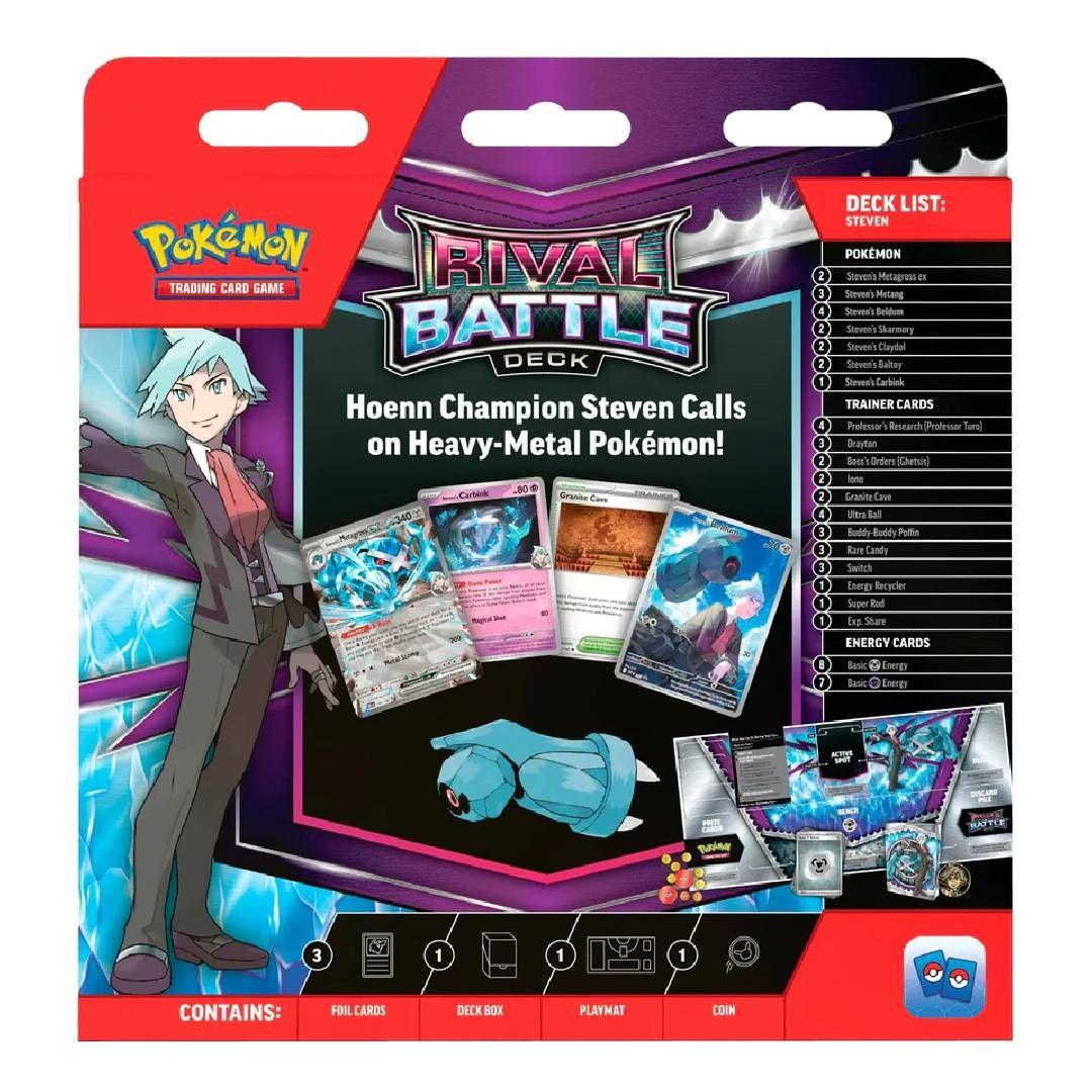 Pokemon TCG: Rival Battle Deck Steven - Ingles-2