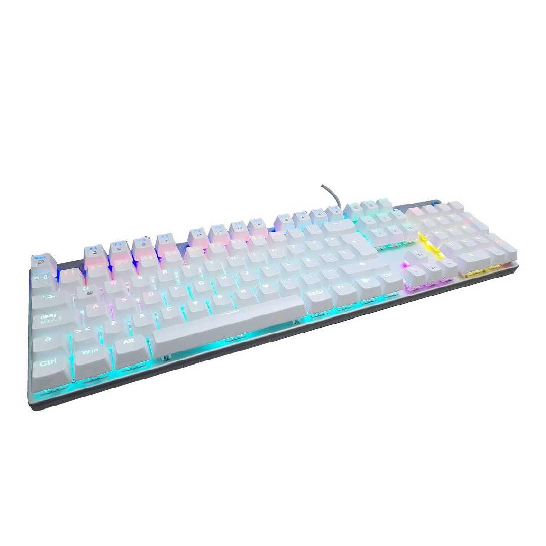 Teclado Mecanico Gamer HP Silver RGB GK400F USB-1