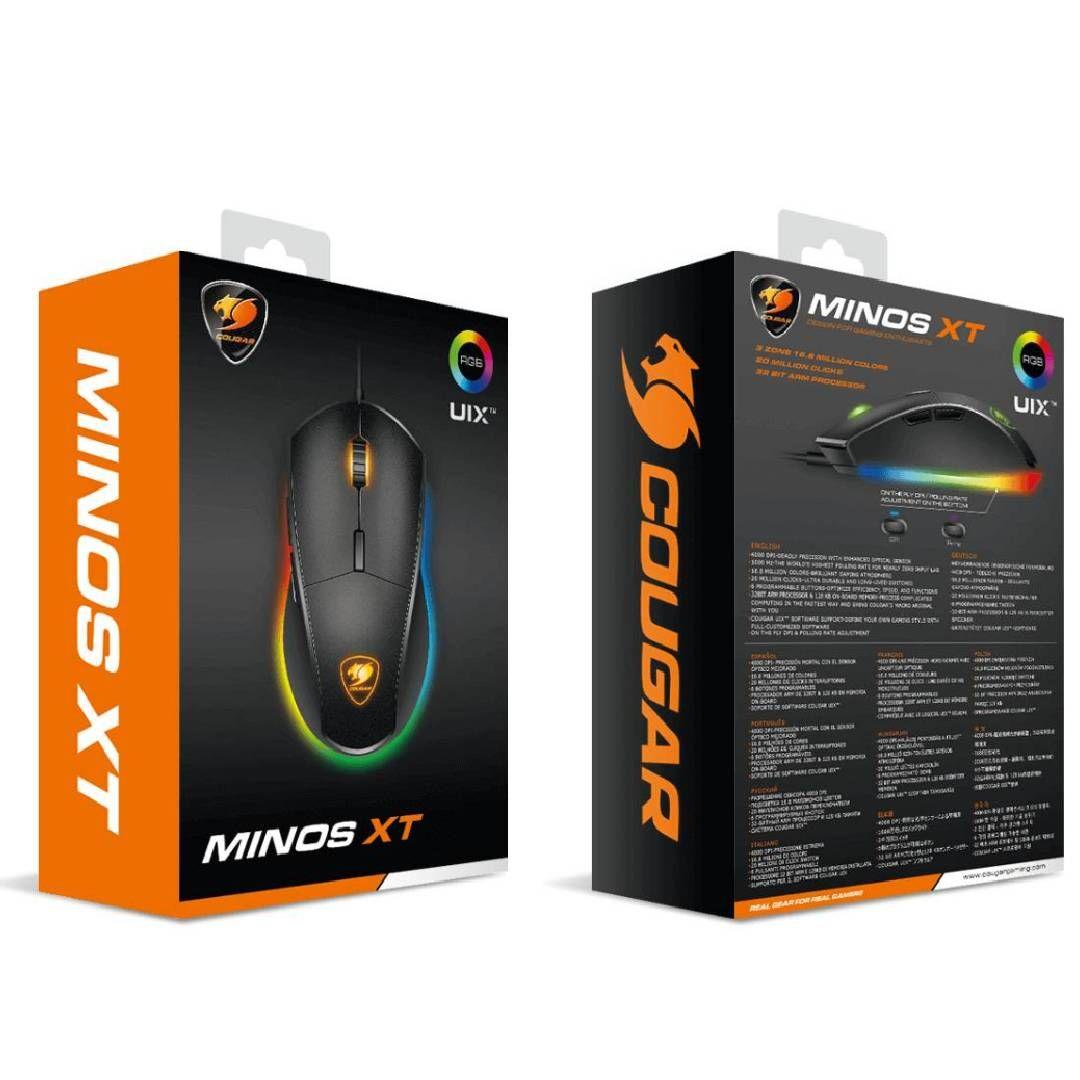 Mouse Cougar Minos XT ADNS-3050 4000 dpi RGB-2