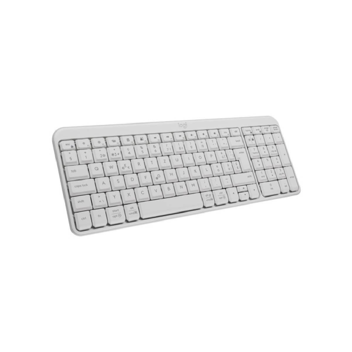 Teclado Compacto Logitech K250 Bluetooth Blanco-2