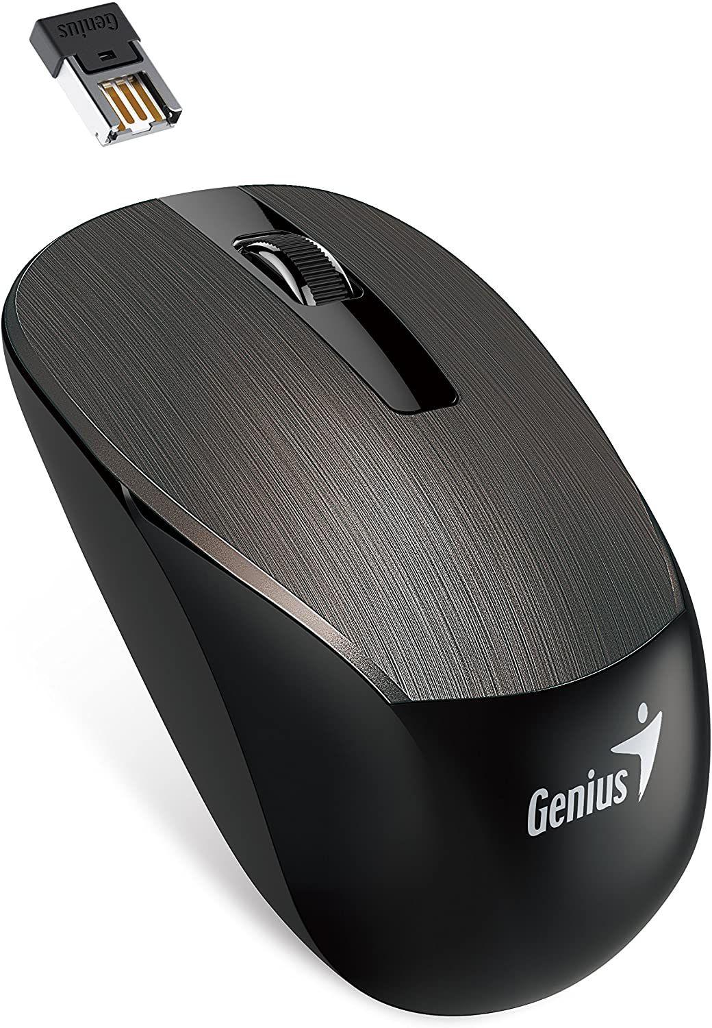 MOUSE GENIUS NX-7015 Inalambrico Color Chocolate-0
