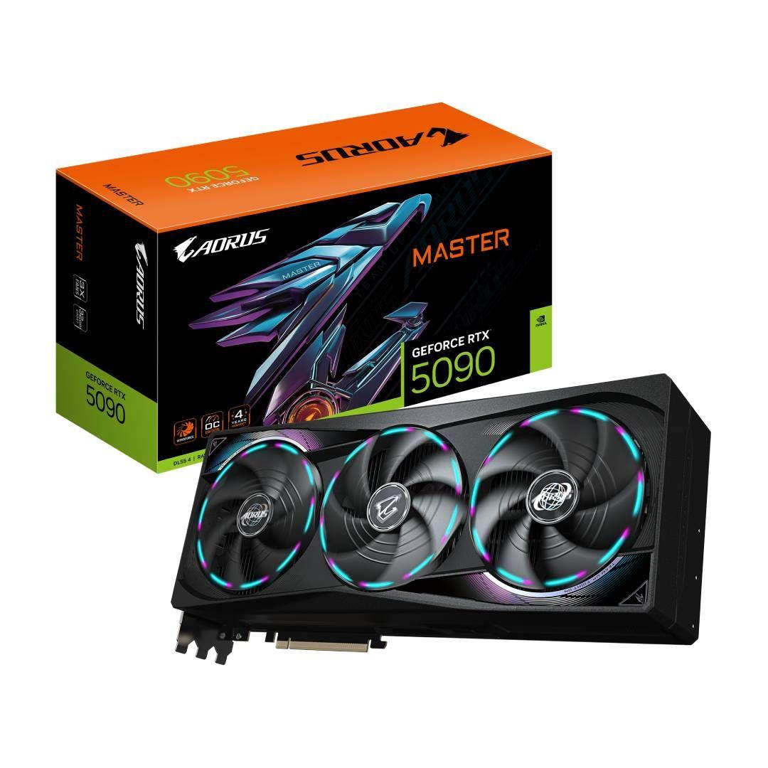 Tarjeta de Video Gigabyte AORUS GeForce RTX 5090 MASTER 32GB-0