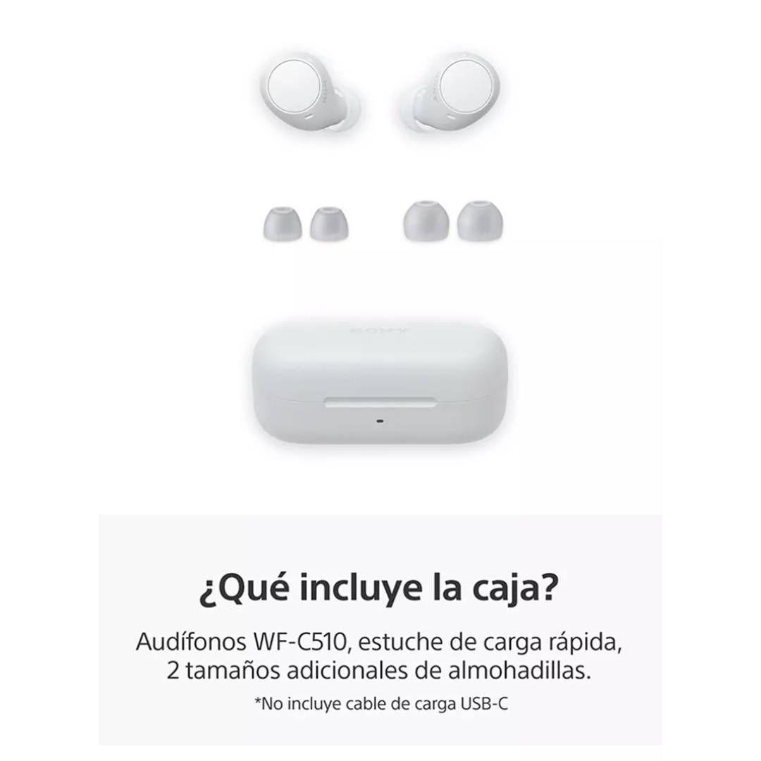 Audífonos Sony WF-C510 True Wireless Blanco-3