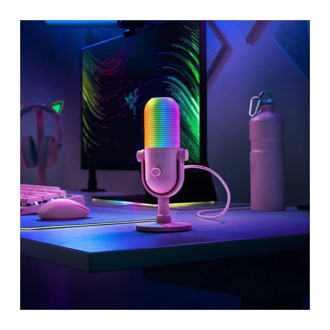 Microfono Razer Seiren V3 Chroma Quartz-4