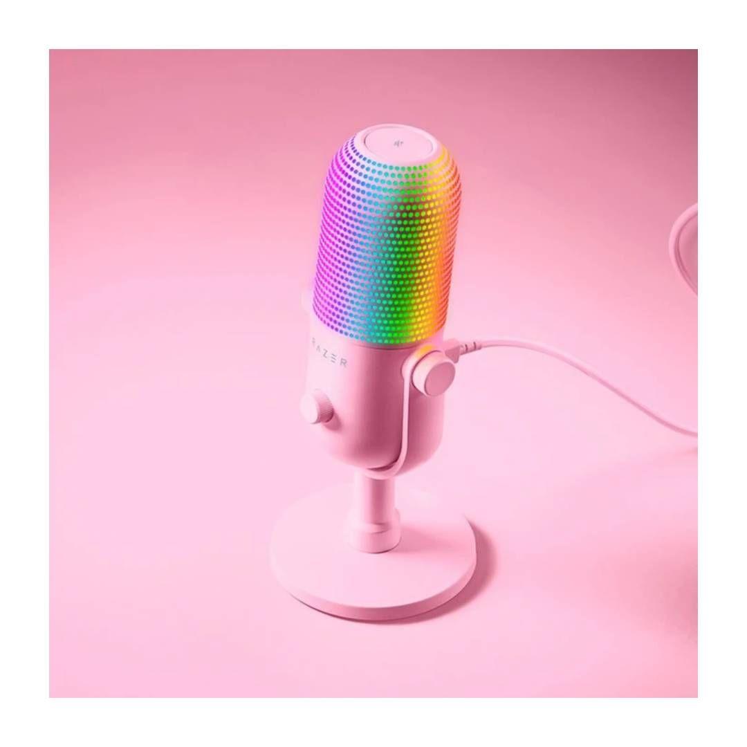 Microfono Razer Seiren V3 Chroma Quartz-5