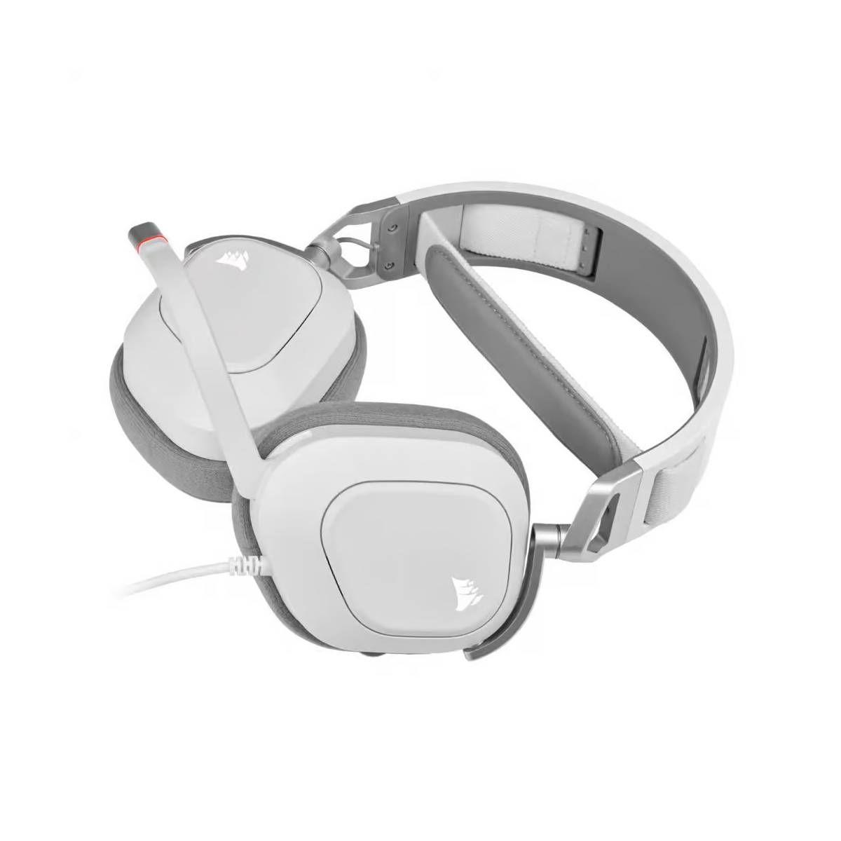 Audifono CORSAIR HEADSET HS80 RGB USB WIRED, WHITE-2