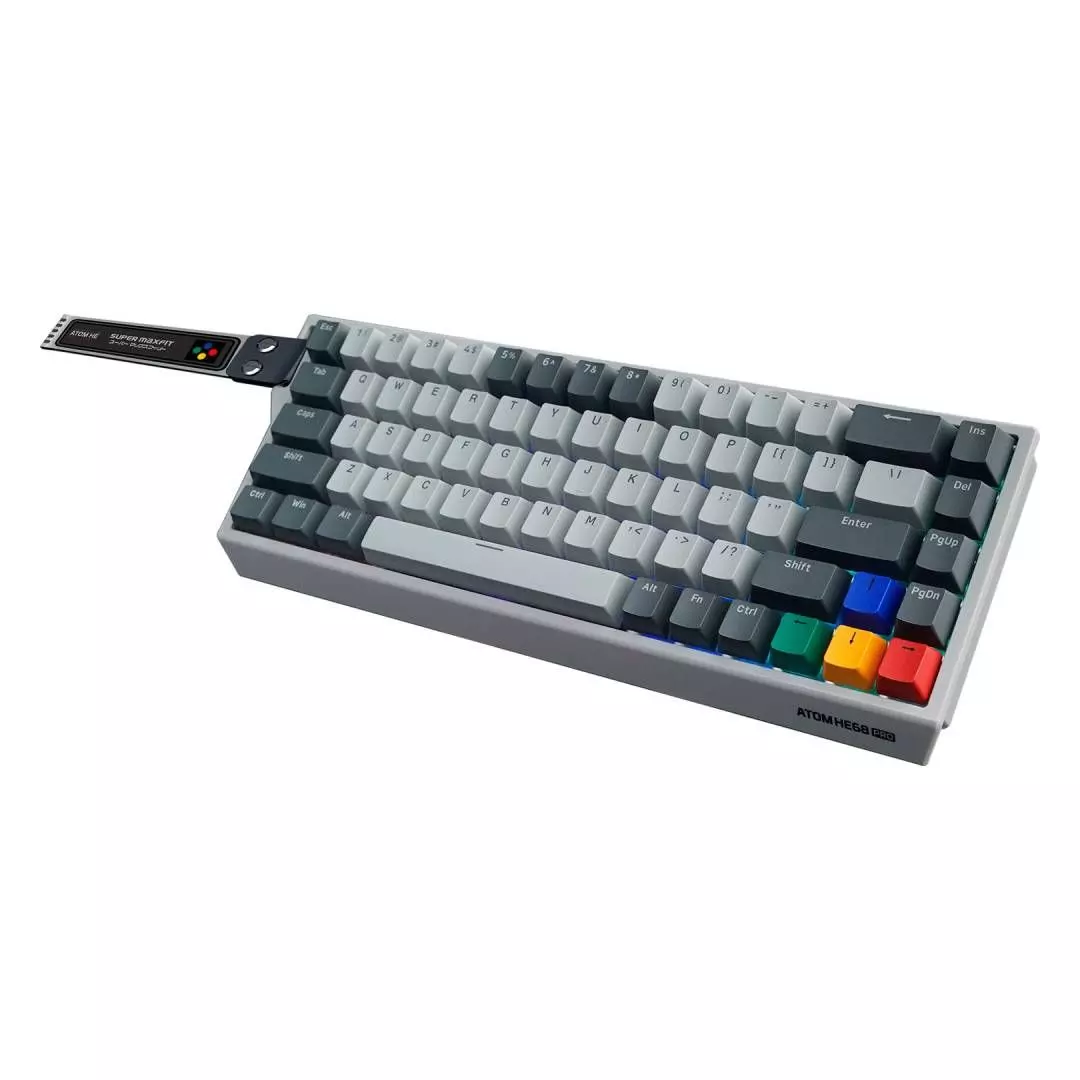 Teclado Fantech MK922 ATOM HE68 PRO SuperMaxfit Sw Emerald-3