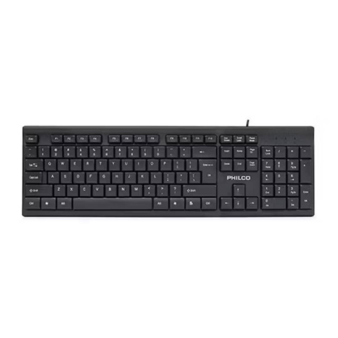Teclado Philco CK101 USB 1.35m Negro-0