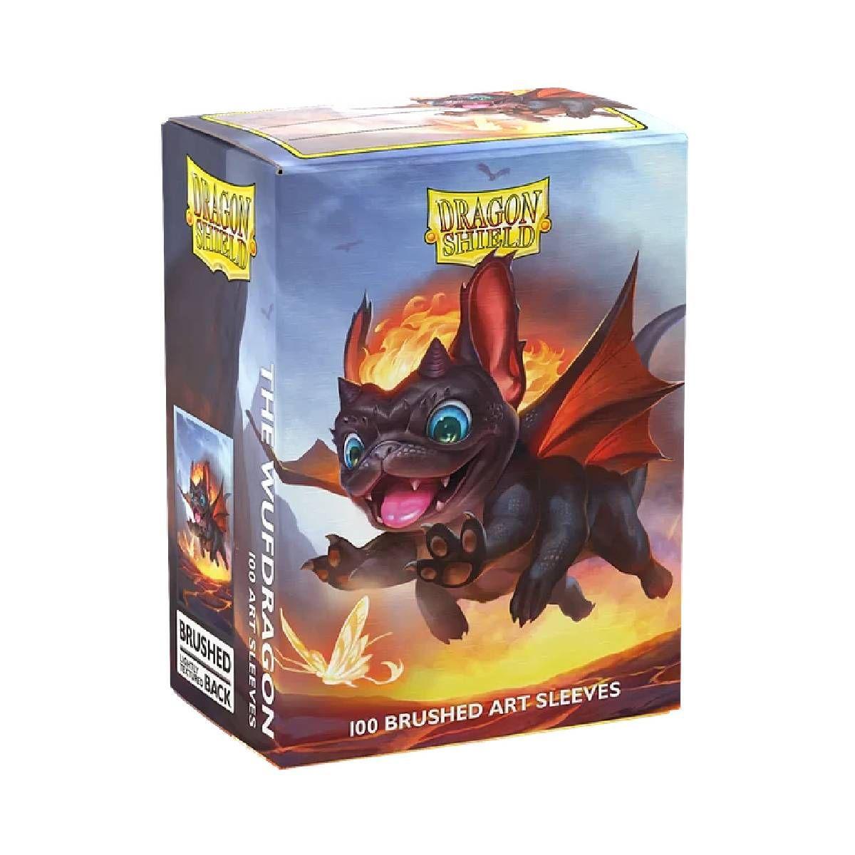 Protectores Dragon Shield: Standard Brushed 'Wufdragon' 100-1