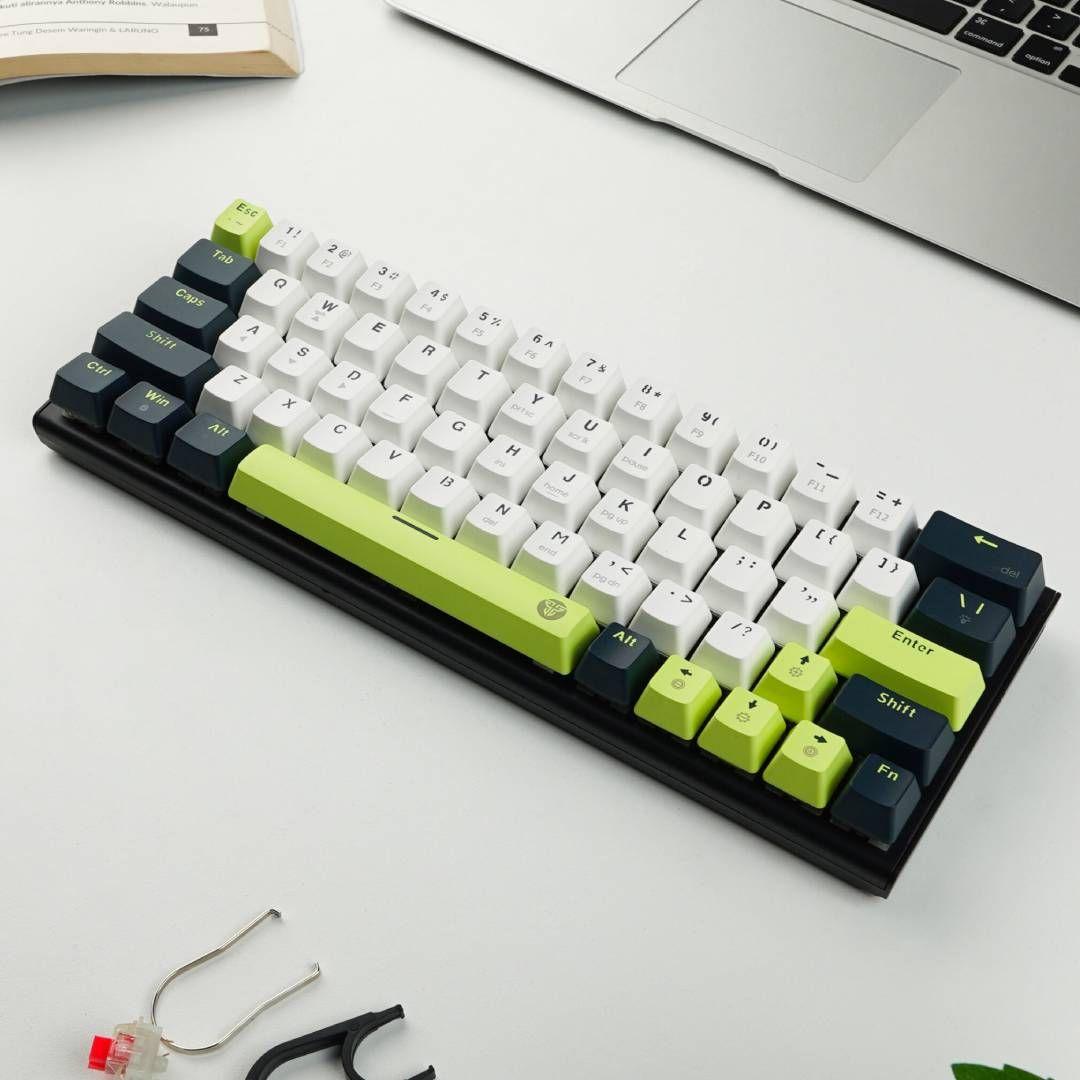 Teclado Fantech MK874V2 ATOM63 MORI White (Switch Red)-7