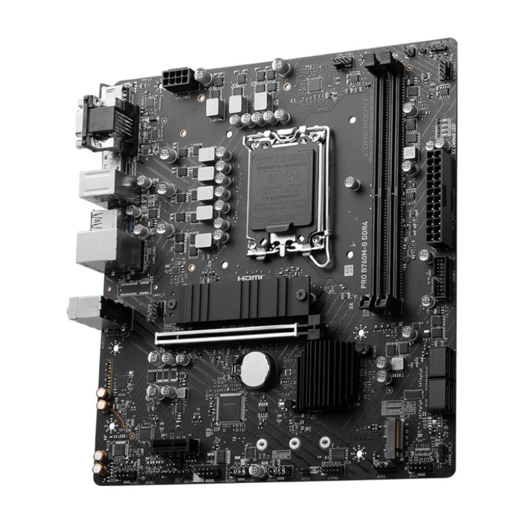Placa Madre MSI PRO B760M-G DDR4, mATX, DDR4, LGA1700-3
