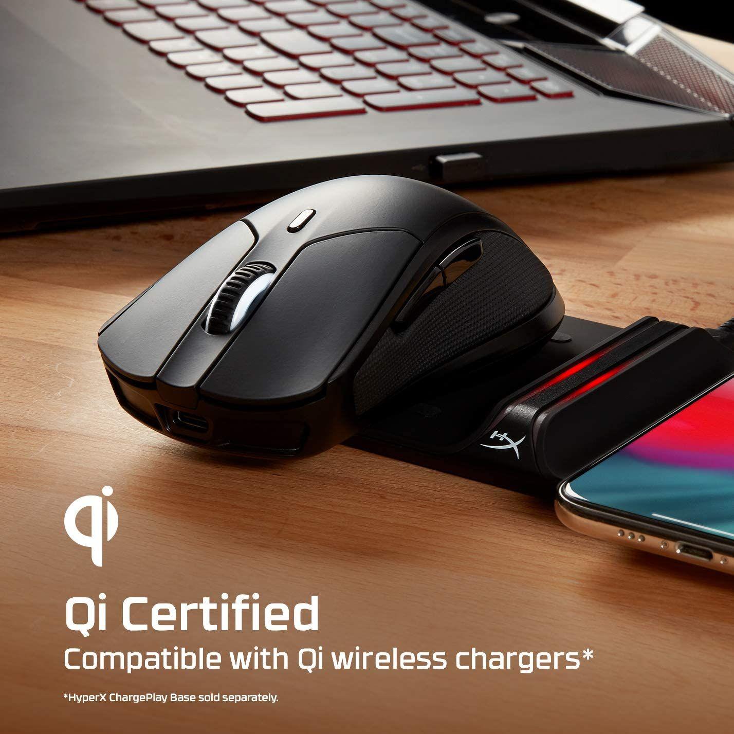 Mouse Gamer HyperX Pulsefire Dart Inalambrico USB-3