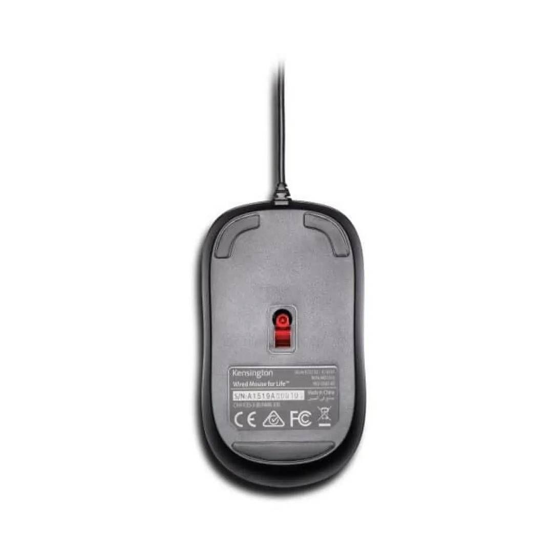 Mouse Kensington For Life USB Tres Botones - K72110-2