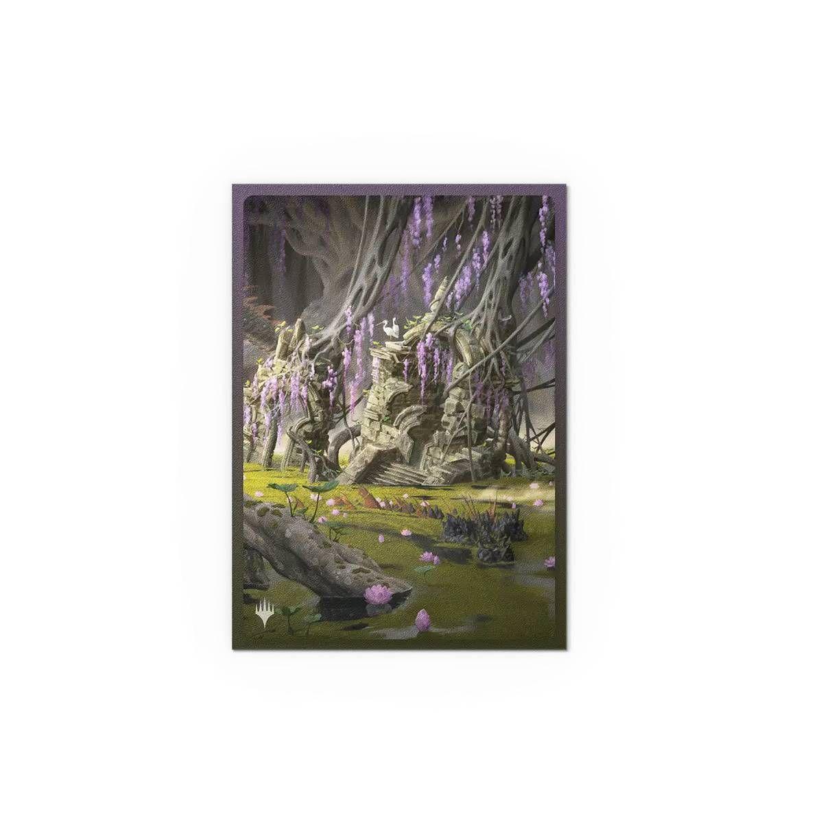 Protector Dragon Shield Matte MTG Landfall Verdant Catacombs-2