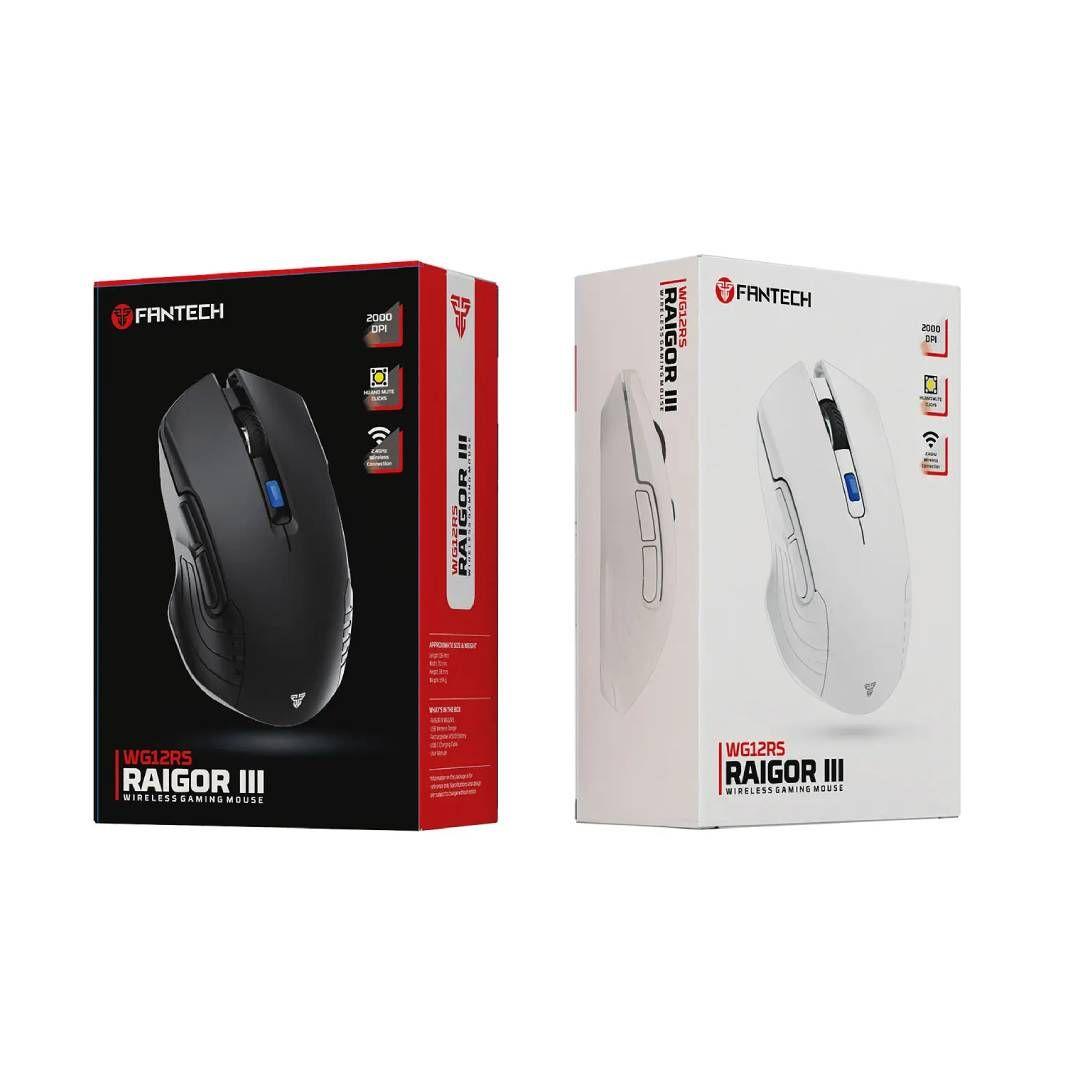 Mouse Inalámbrico Fantech WG12R s RAIGOR III S Black-4