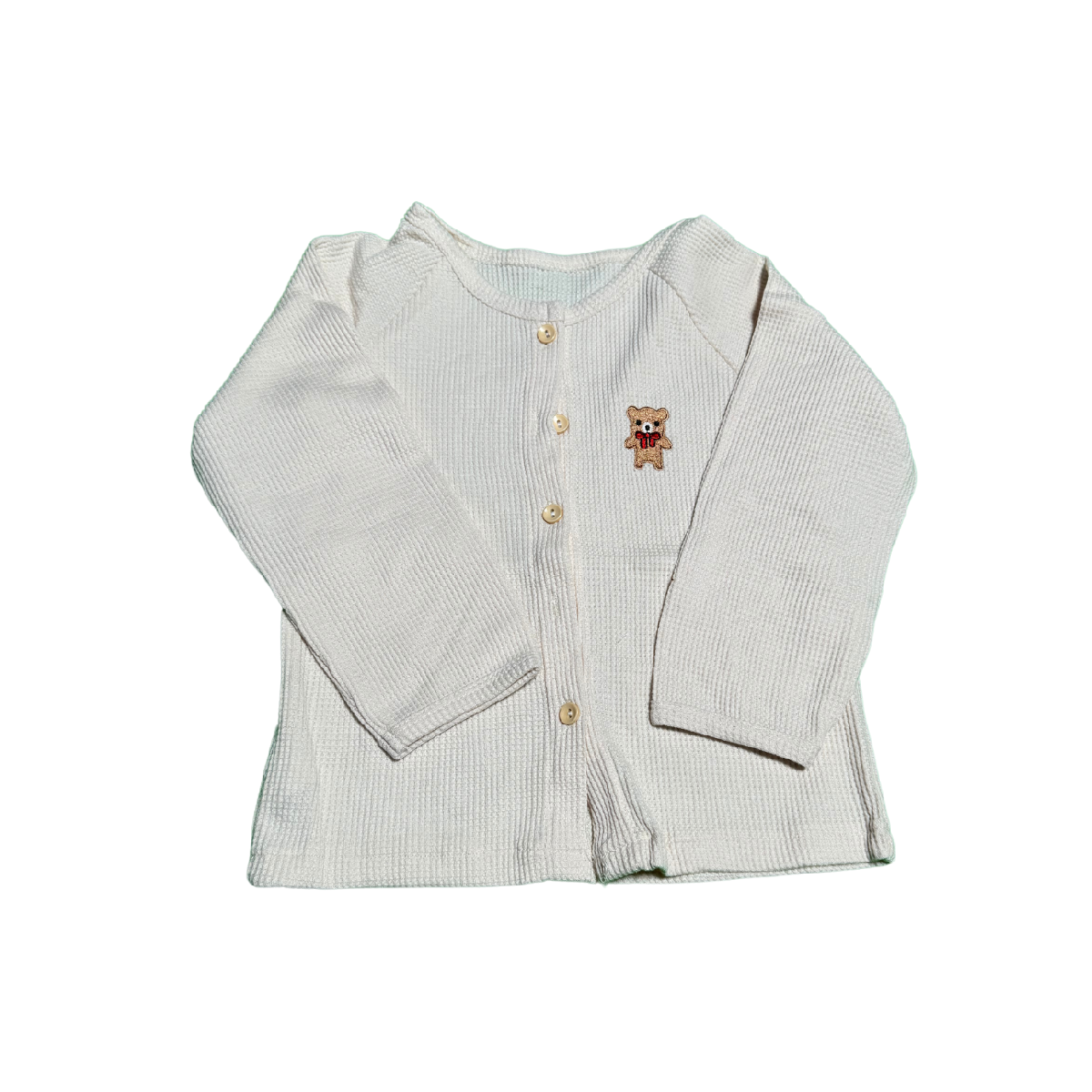 Pijama para bebés de 2 piezas 90 cm Beige-2