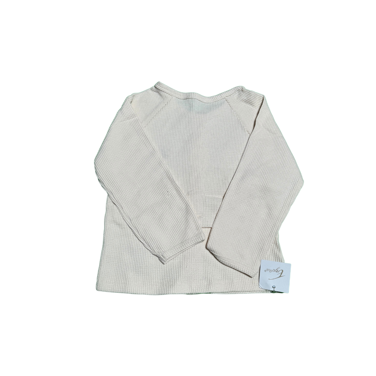Pijama para bebés de 2 piezas 90 cm Beige-5