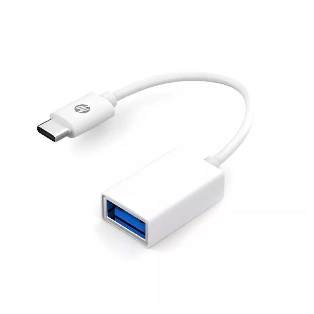 Adaptador HP USB-C a USB 3.0 OTG Blanco-0