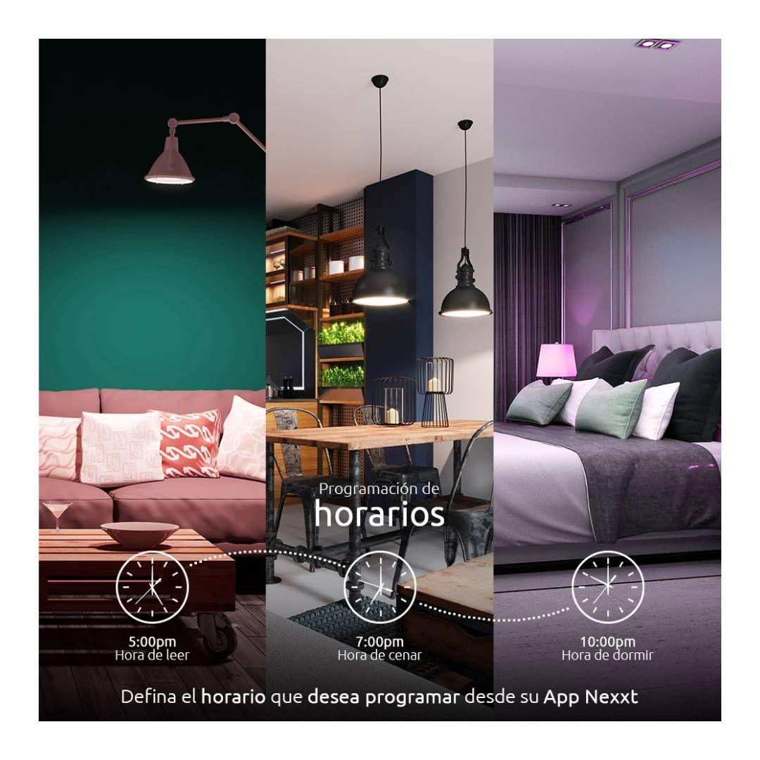 Ampolleta Smart Nexxt NHB-C120M - RGB, Control por App y Voz-3