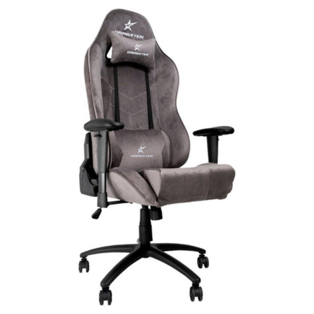 Silla Game Dragster Gt500 Alcantara Series Ashes Gray-1