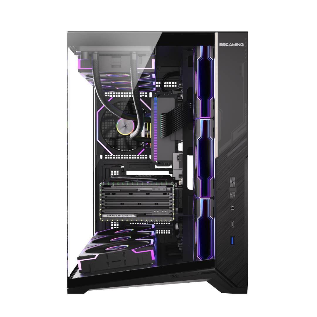 Gabinete Gamer ESGAMING ZERO MAX-BK, ATX-2