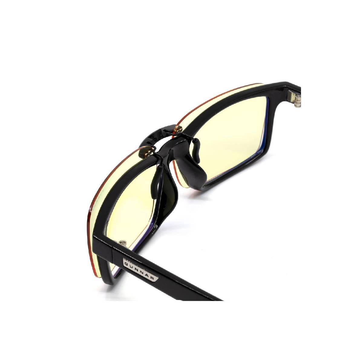 Lentes Gamer Gunnar Clip On Onyx Amber-2