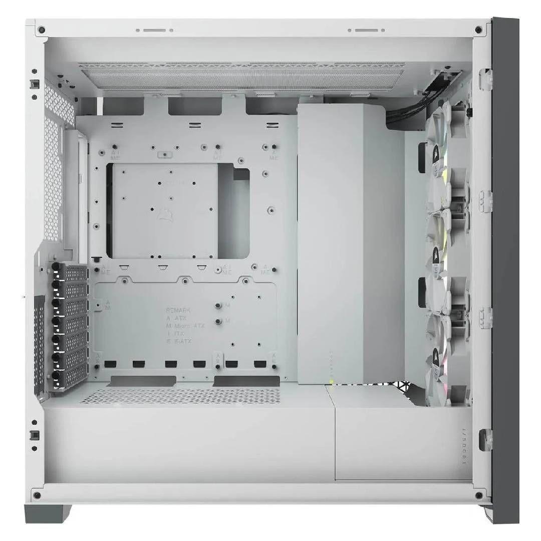 Gabinete Corsair iCUE 5000X RGB Blanco-3