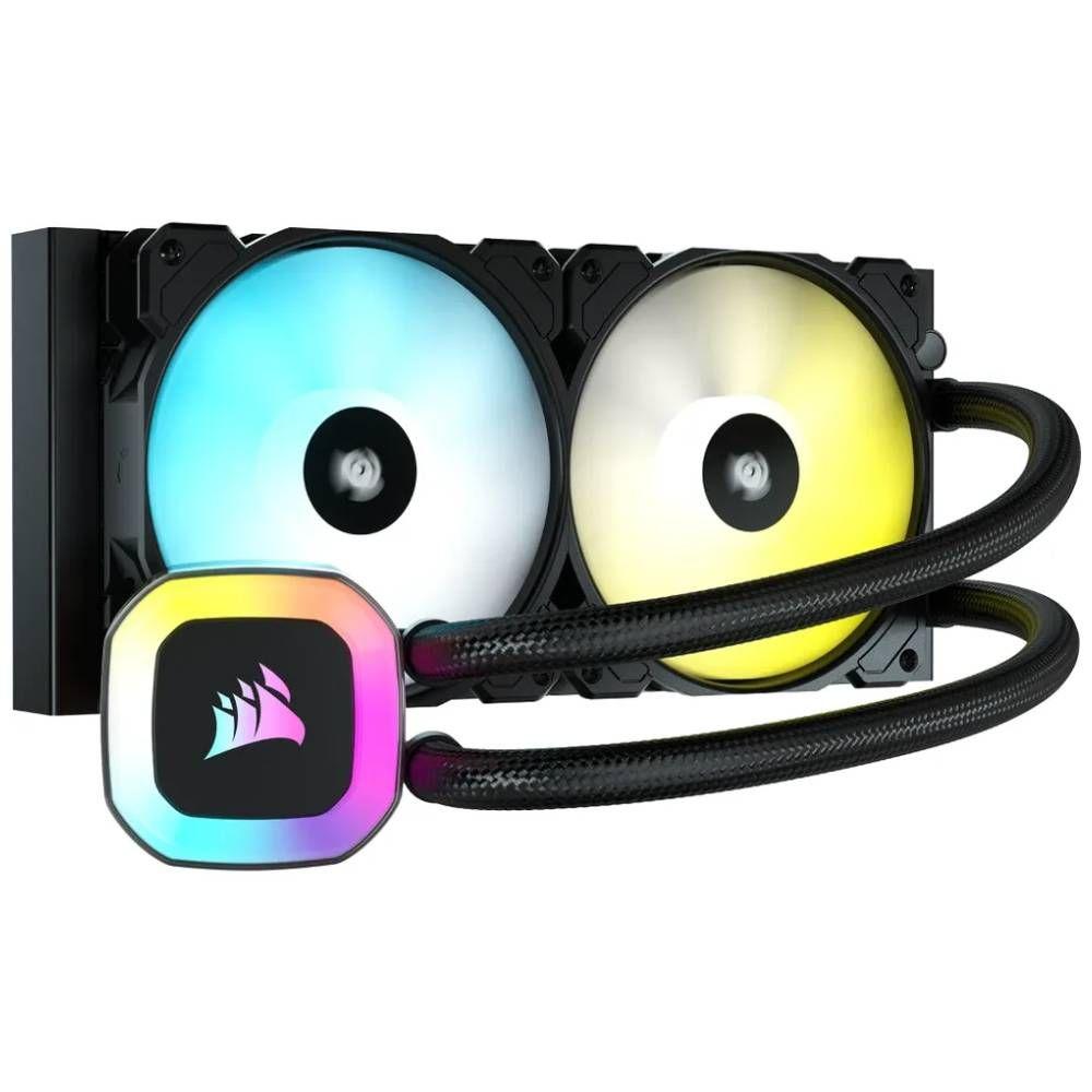 Refrigeracion Liquida Corsair H100 RGB 240mm-0