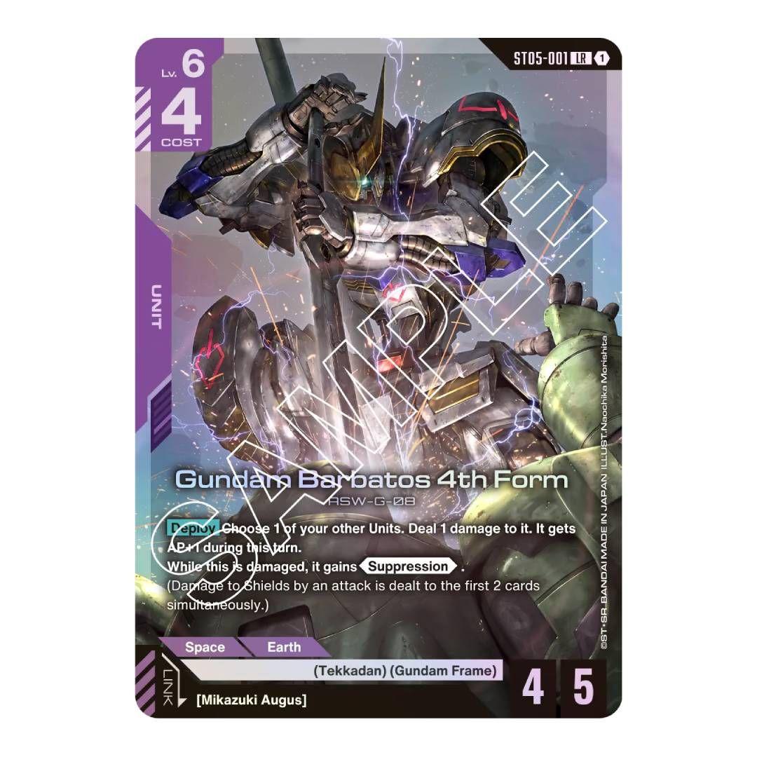 Gundam TCG Starter Deck: Iron-Blooded Orphans ST05-2