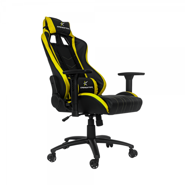 Silla Gamer Dragster GT400 Sun Yellow-3