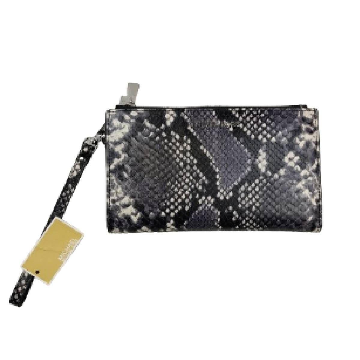 Billetera Mk Serpiente Negra/gris-0
