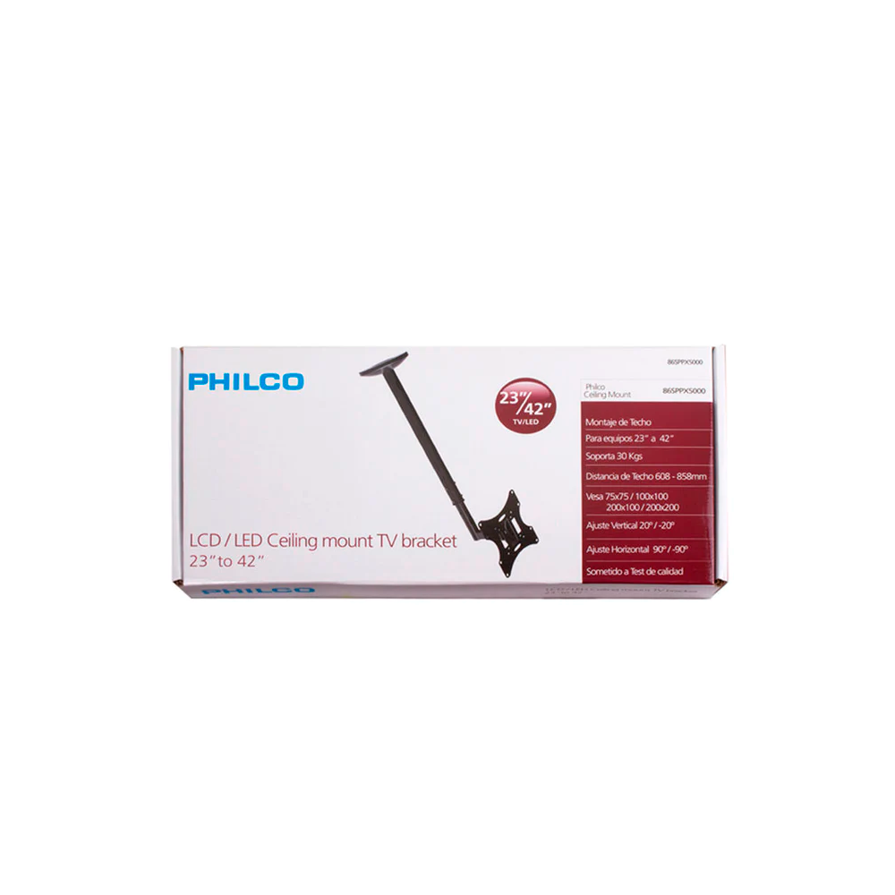 Soporte para Televisor Philco LCD-LED 23 a 42 Fijacion Techo-2