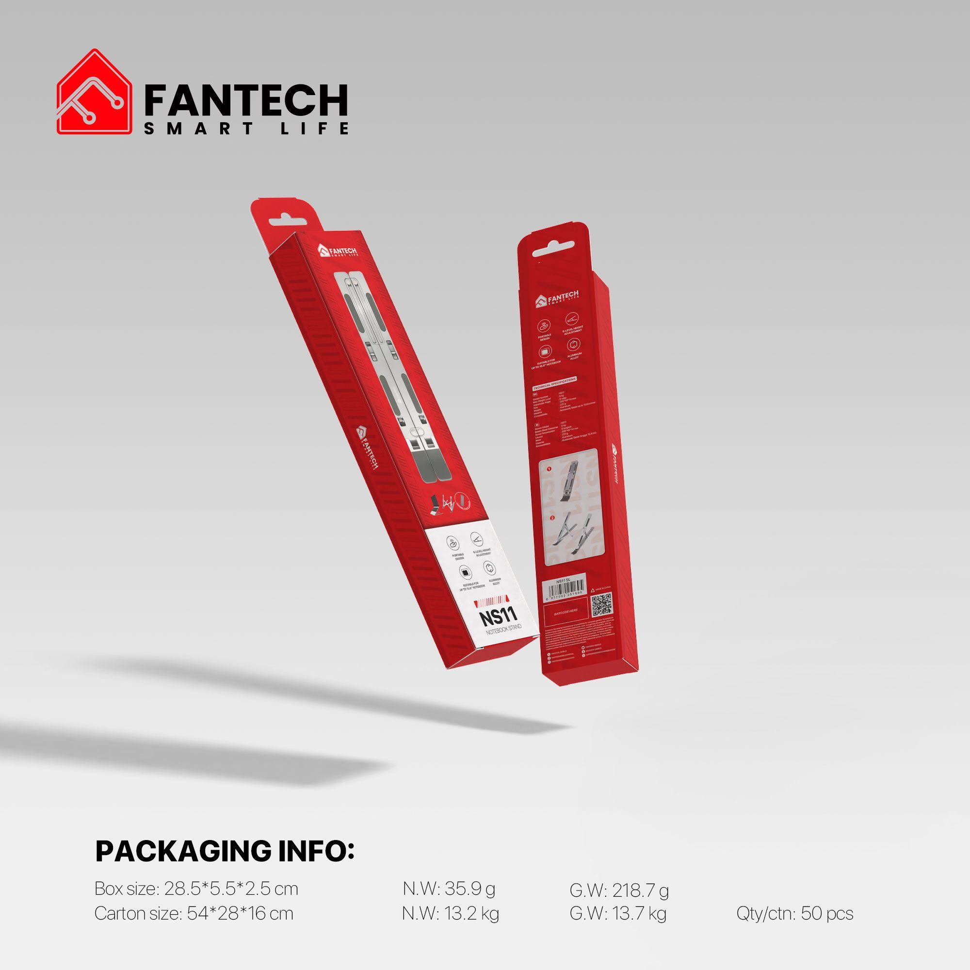 Base de Notebook Fantech NS11 Silver-7