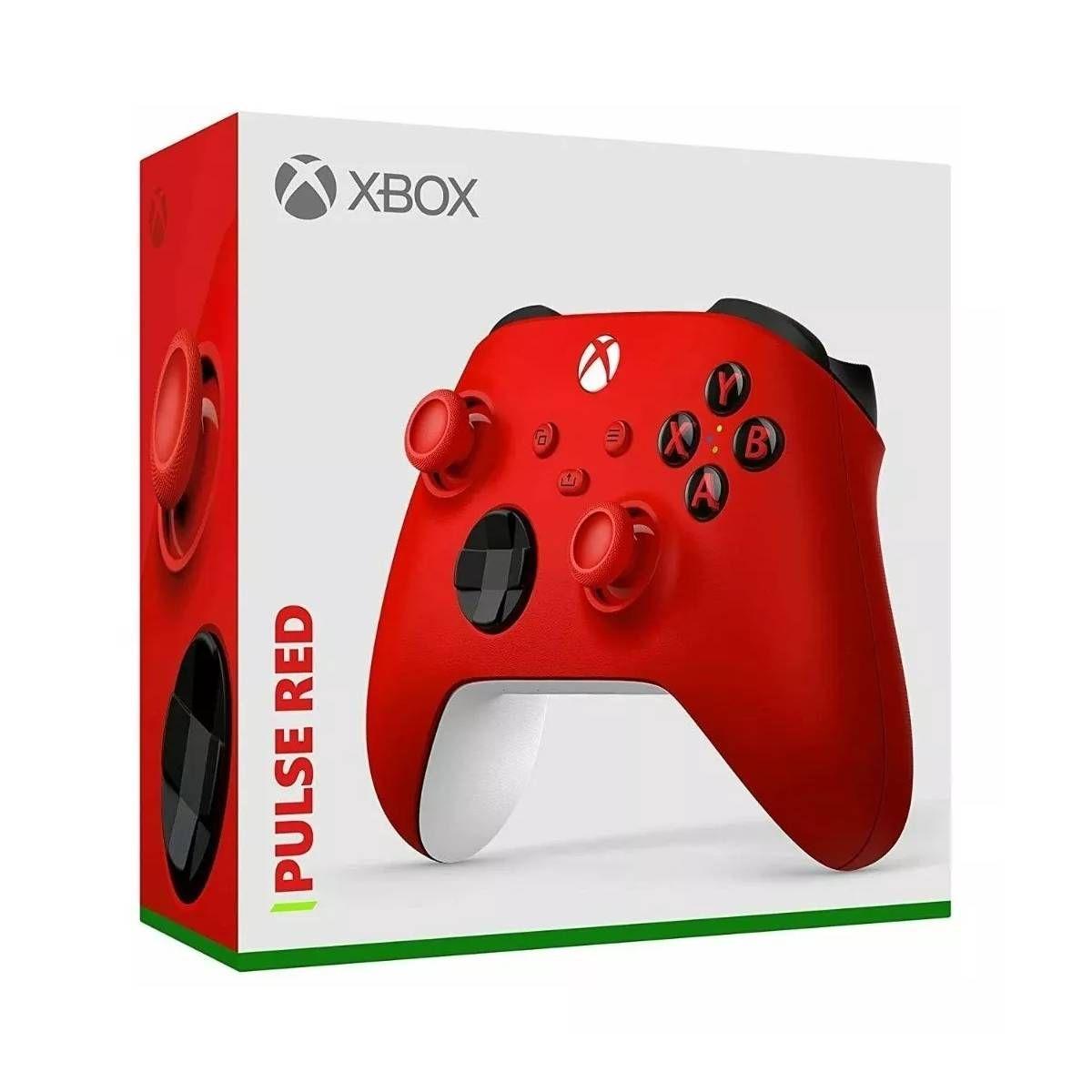 Control Joystick Xbox Rojo Inalámbrico-3