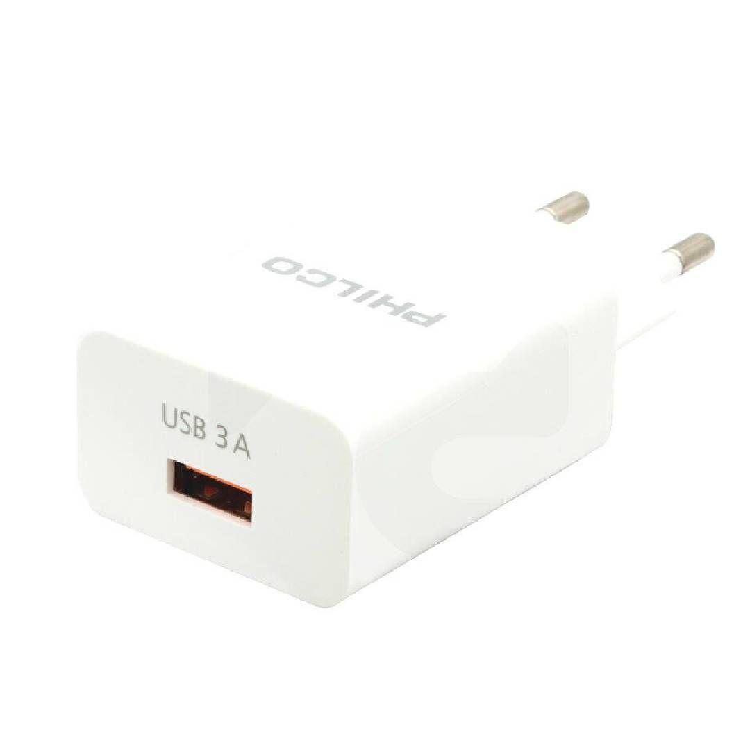 Cargador Usb Con Cable Tipo C QC619 Philco-1
