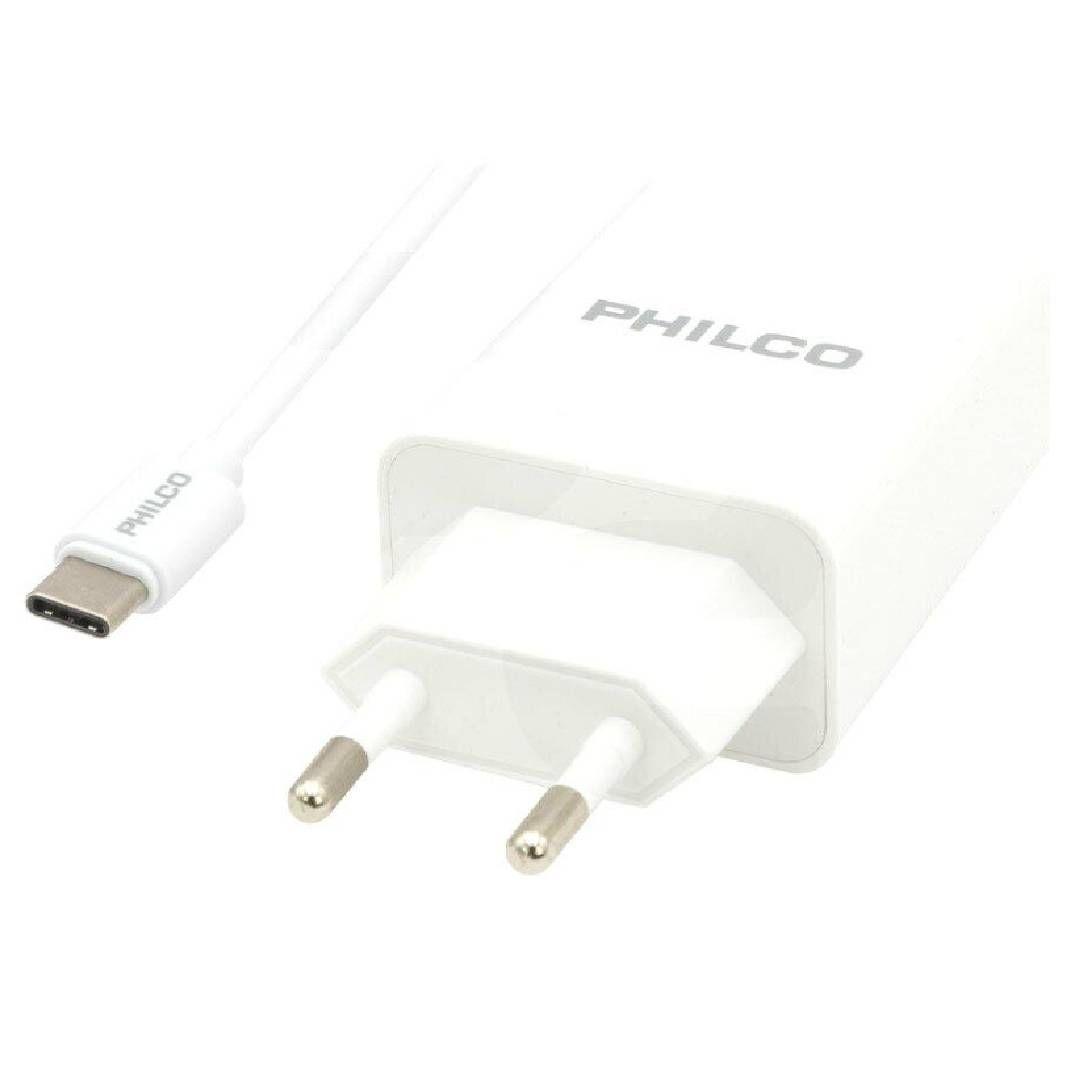 Cargador Usb Con Cable Tipo C QC619 Philco-3