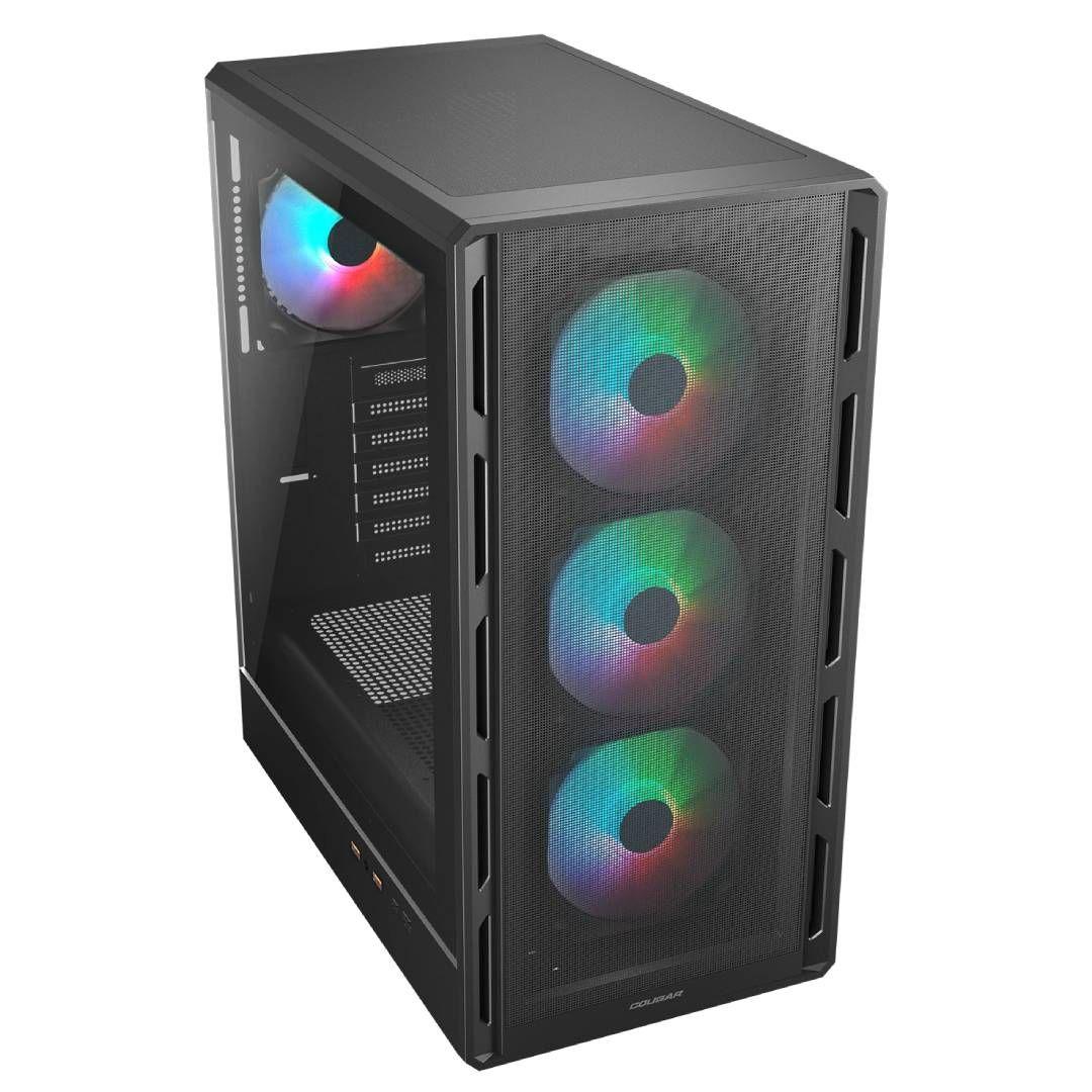Gabinete Cougar Airface Pure RGB Negro (3 front, 1 back fan)-2