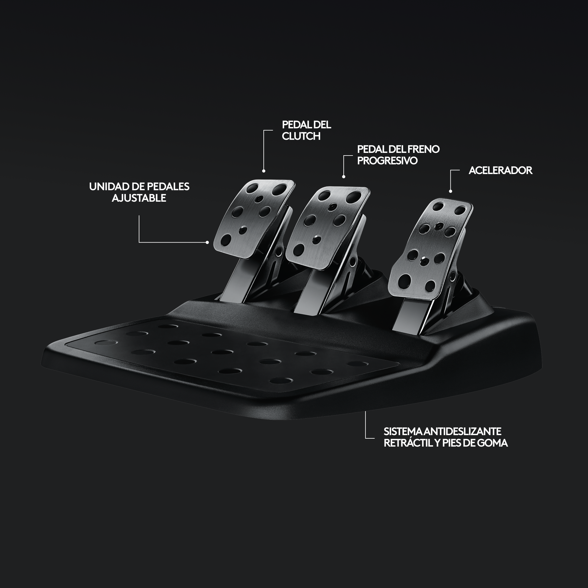 Volante Logitech G920,Pedalera y Palanca de Cambios XBOX/PC-2