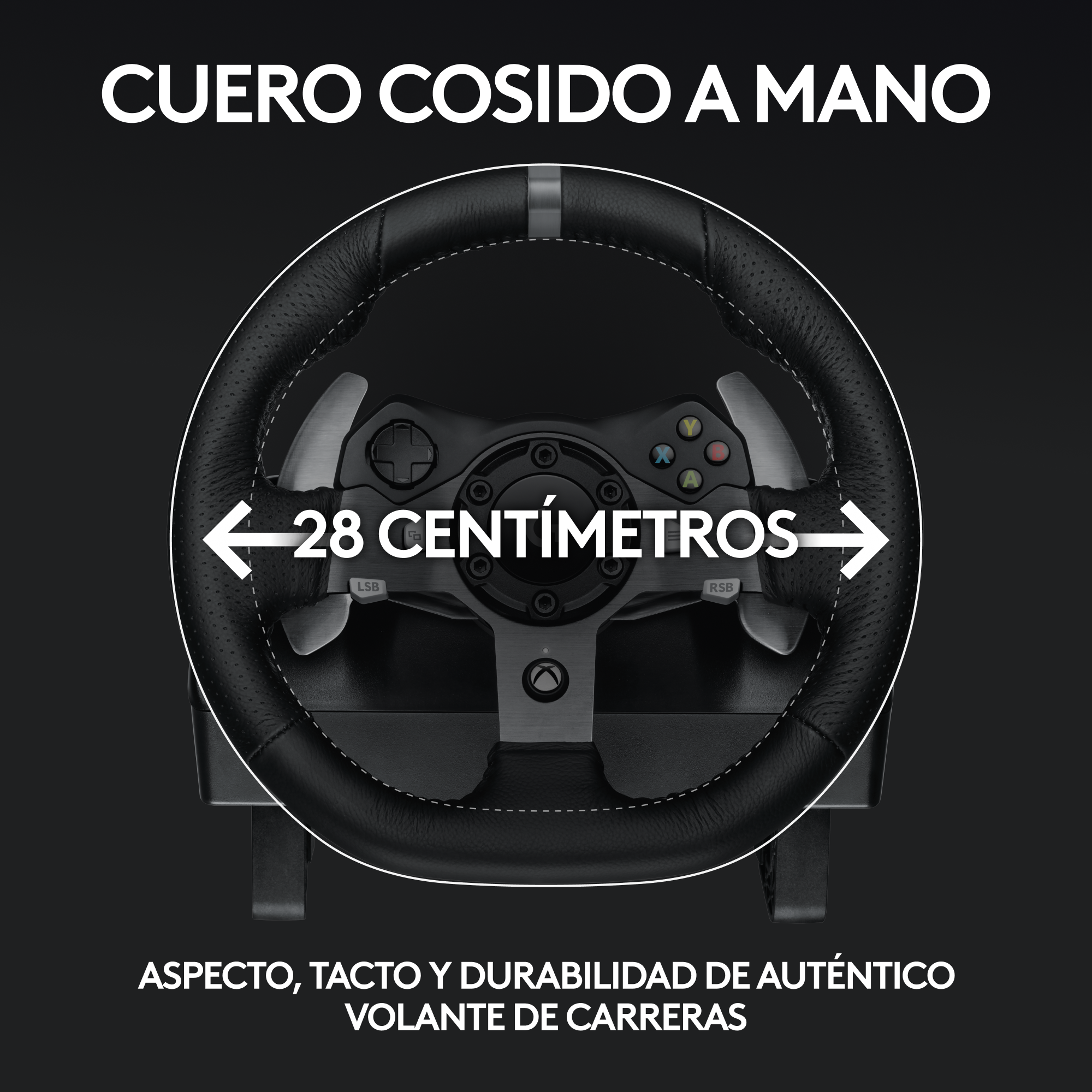 Volante Logitech G920,Pedalera y Palanca de Cambios XBOX/PC-4