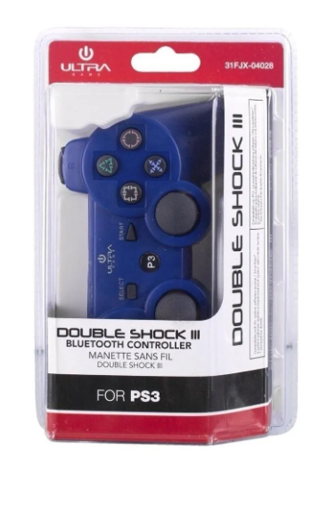 Control Joystick inalámbrico Ultra Double shock 3 azul-1