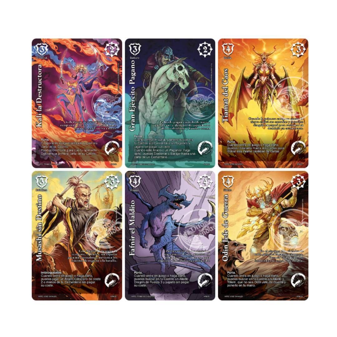 X3 Producto Especial Armagedon Leyendas Bloque Furia MyL-3