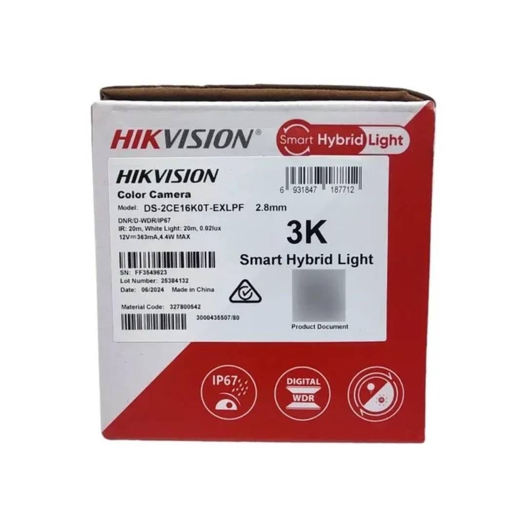 Cámara de Seguridad Hikvision Turbo HD 2MP 2.8mm-2