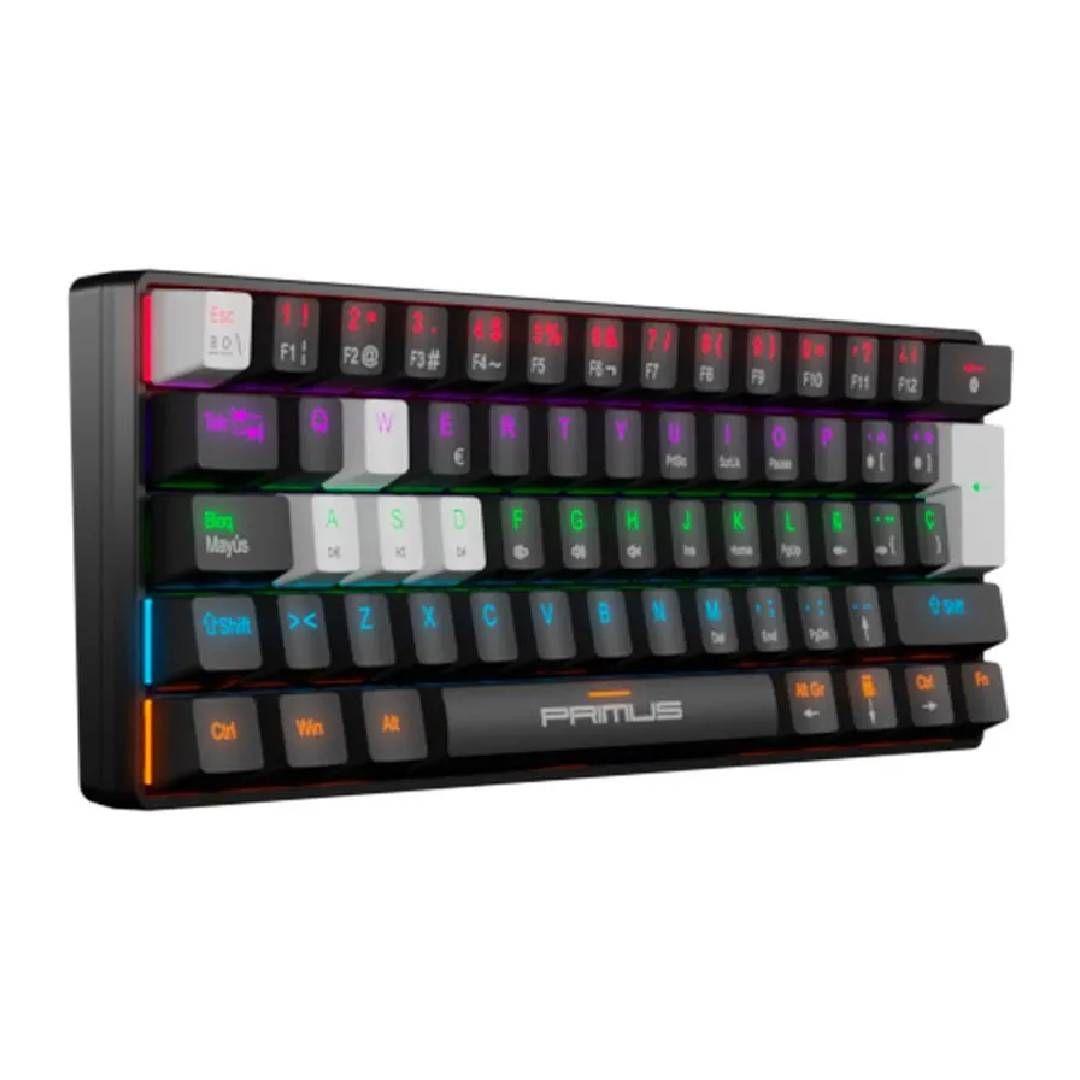 Teclado Mecánico Primus Ballista61T Español Negro-0